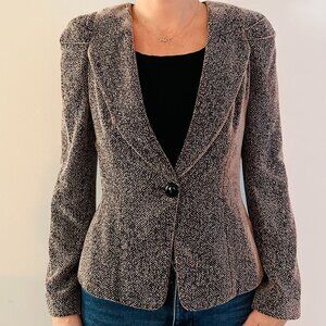Giorgio Armani Women's Blazer  Size 38 (US)  Brown/Mauve Color  Luxury